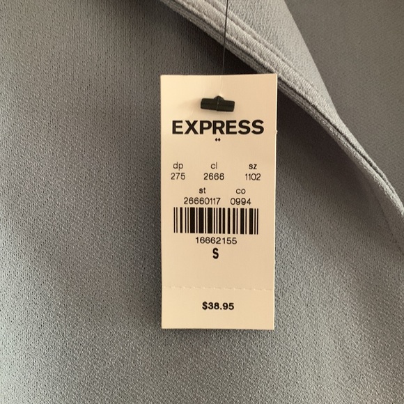 Blue puff shoulder top NWT - Picture 4 of 7